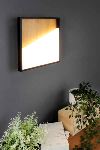 LED-Deckenleuchte Vista Typ A - Kunststoff / Aluminium - 1-flammig