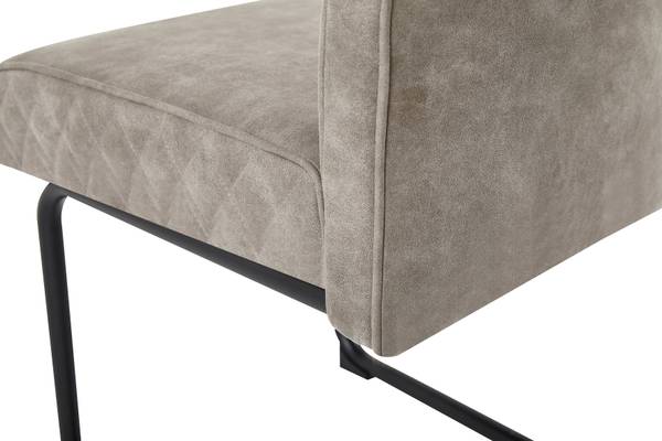 Schwingstuhl Volland 2er-Set - Taupe