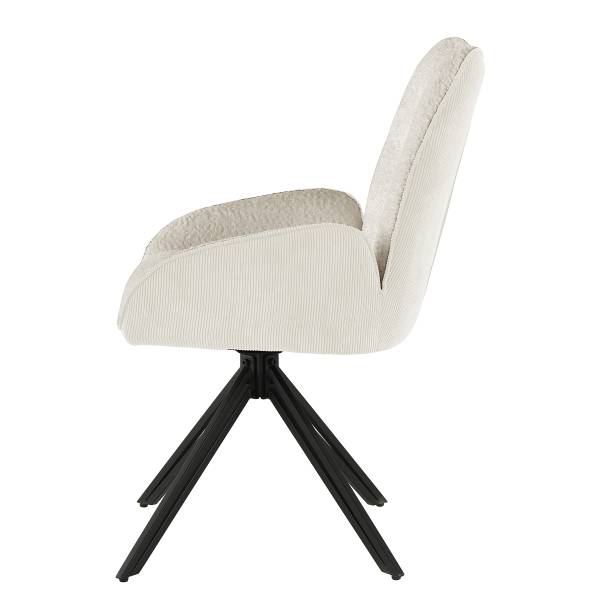 Drehbarer Polsterstuhl STANCELL 2er-Set - Beige