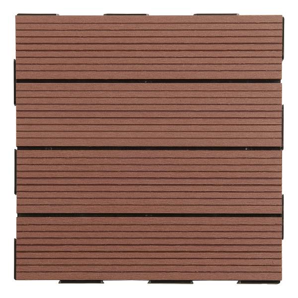 Terrassenfliese Thish 11er-Set - Braun