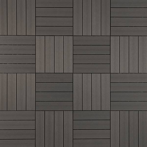 Terrassenfliese Thish 11er-Set - Grau