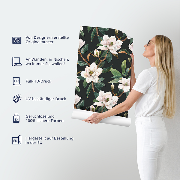 Vlies Fototapete Waldtiere - 100 x 70 cm