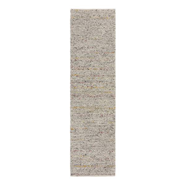 Läufer Minerals - Wolle / Polyester - Grau