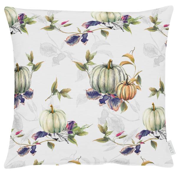 Kissenbezug Herbstzeit Typ E - Baumwolle - Grau - 49 x 49 cm