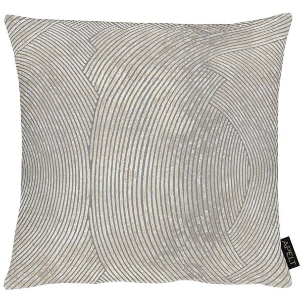 Kissenbezug Loft Style - Polyester /  Baumwolle - Grau - 40 x 40 cm