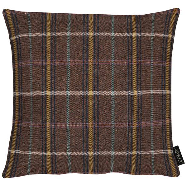 Kissenbezug Scott - Polyester - Braun