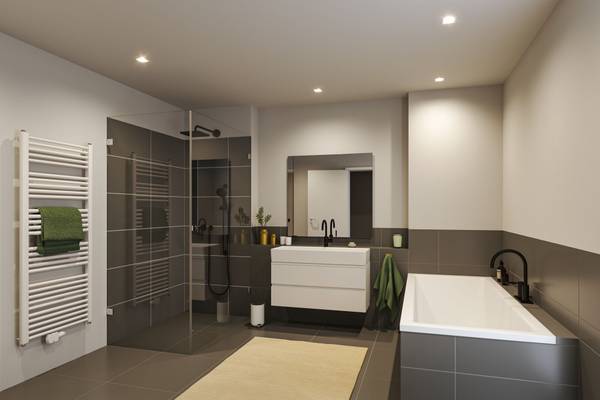 Einbauleuchte Cole Coin Eckig - Aluminium / Kunststoff - Weiß - 3er Set