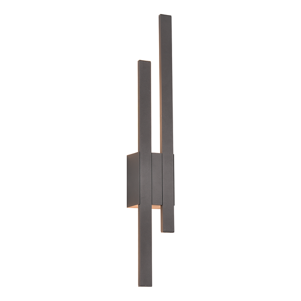 Wandleuchte Tawa - Aluminiumguss - Anthrazit