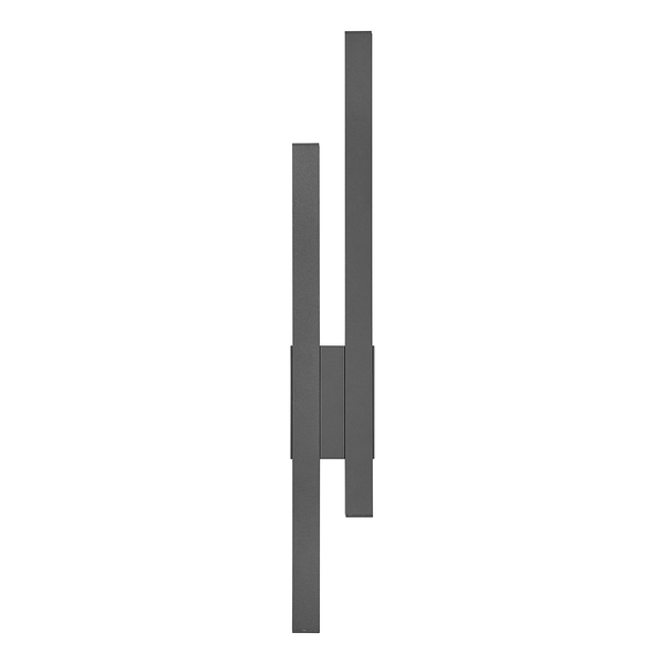 Wandleuchte Tawa - Aluminiumguss - Anthrazit