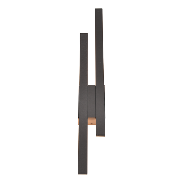 Wandleuchte Tawa - Aluminiumguss - Anthrazit