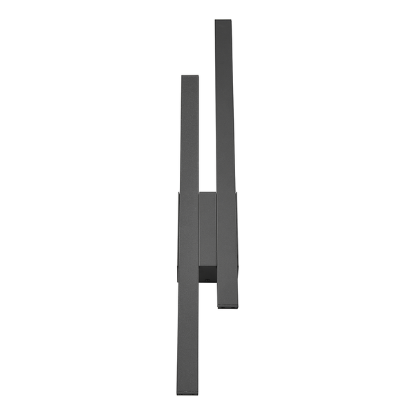 Wandleuchte Tawa - Aluminiumguss - Anthrazit