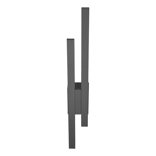 Wandleuchte Tawa - Aluminiumguss - Anthrazit