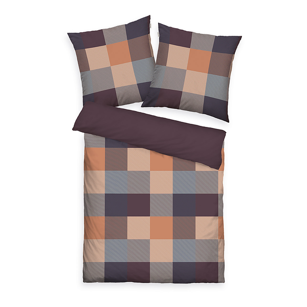 Flanell-Bettwäsche Tom Tailor Typ C - Baumwolle - Multicolor - 135 x 200 cm
