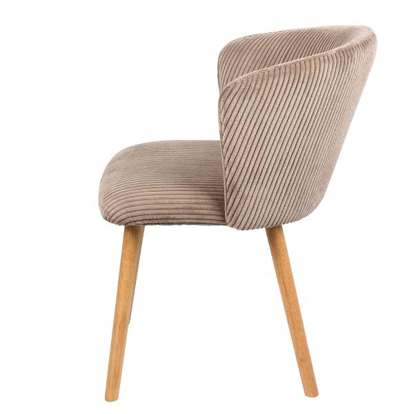 Polsterstuhl KYTTERNE 2er Set - Taupe