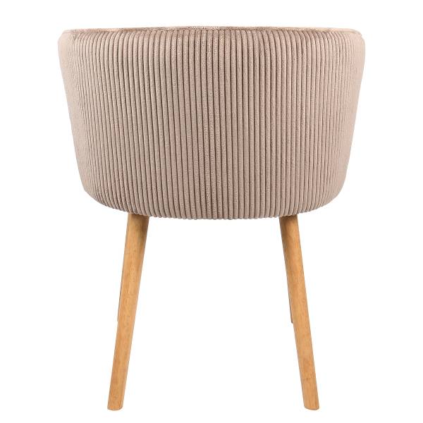 Polsterstuhl KYTTERNE 2er Set - Taupe