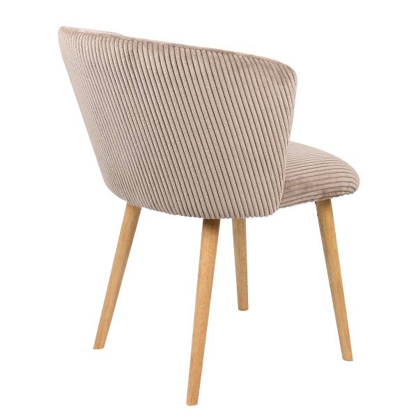 Polsterstuhl KYTTERNE 2er Set - Taupe