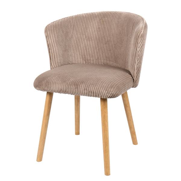 Polsterstuhl KYTTERNE 2er Set - Taupe