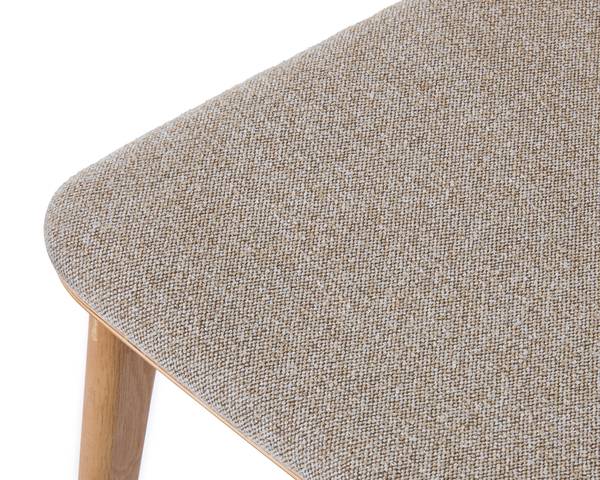 Esszimmerstuhl Steyne 2er Set - Eiche massiv - Sand