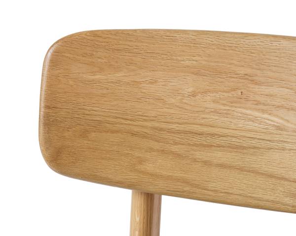 Esszimmerstuhl Steyne 2er Set - Eiche massiv - Sand