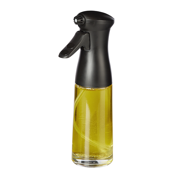 Öl & Essig Sprühflasche SPRAYER - Glas / Polypropylen - Schwarz / Transparent
