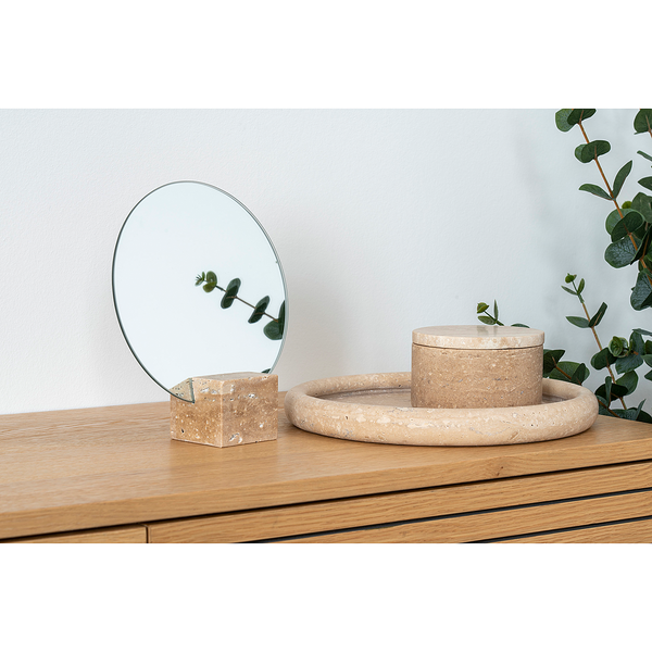 Schale Osarwari - Dolomit - Beige