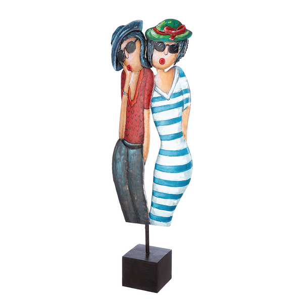 Skulptur Côte d'Azur - Eisen - Mehrfarbig