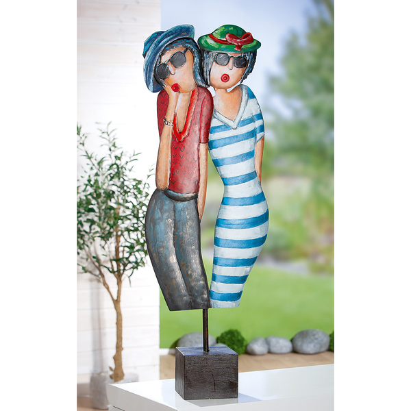 Skulptur Côte d'Azur - Eisen - Mehrfarbig