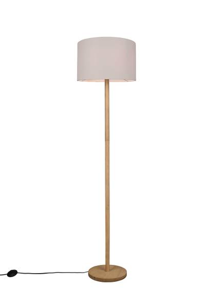 Stehleuchte Korba - Kiefer - Beige