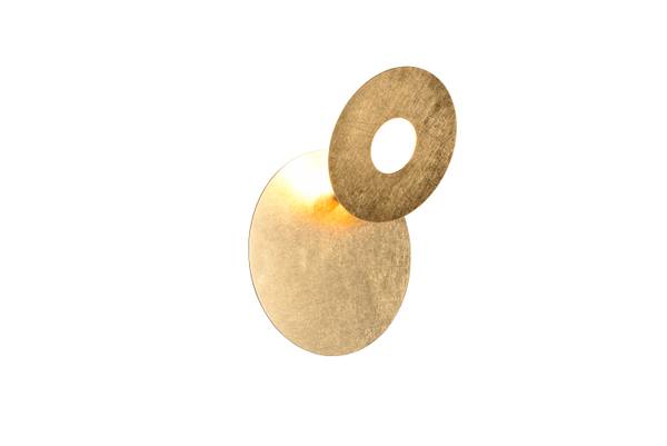 Wandleuchte Leano Typ A - Eisen - Gold