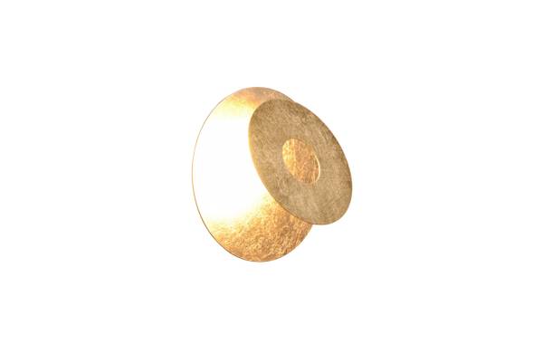Wandleuchte Leano Typ A - Eisen - Gold