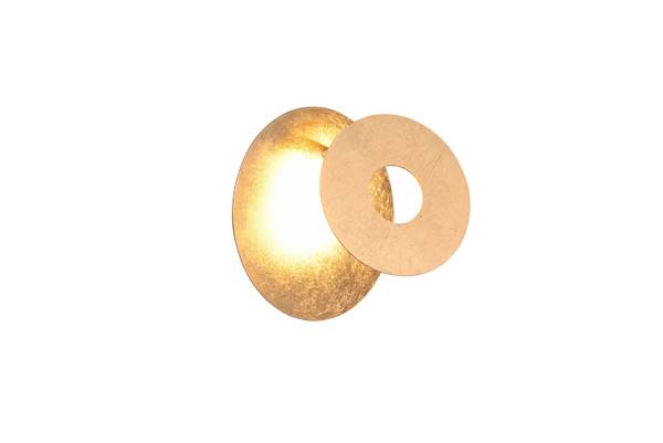 Wandleuchte Leano Typ A - Eisen - Gold