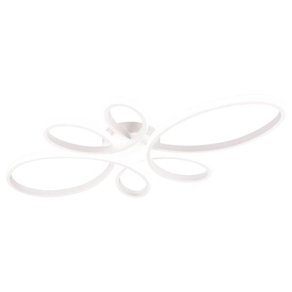 Deckenleuchte Fly Typ B - Eisen - Weiß - Weiß