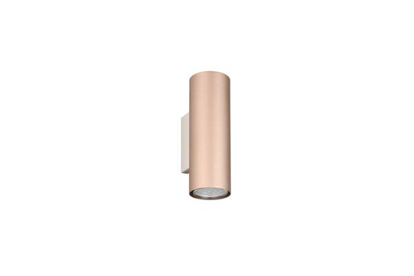 Wandleuchte Marley - Eisen - Roségold