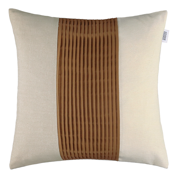 Kissenbezug Scan - Polyester / Baumwolle - 45 x 45 cm - Sand