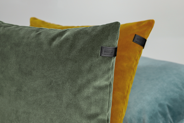 Kissenbezug Soul - Polyester - 44 x 44 cm - Dunkelgrün