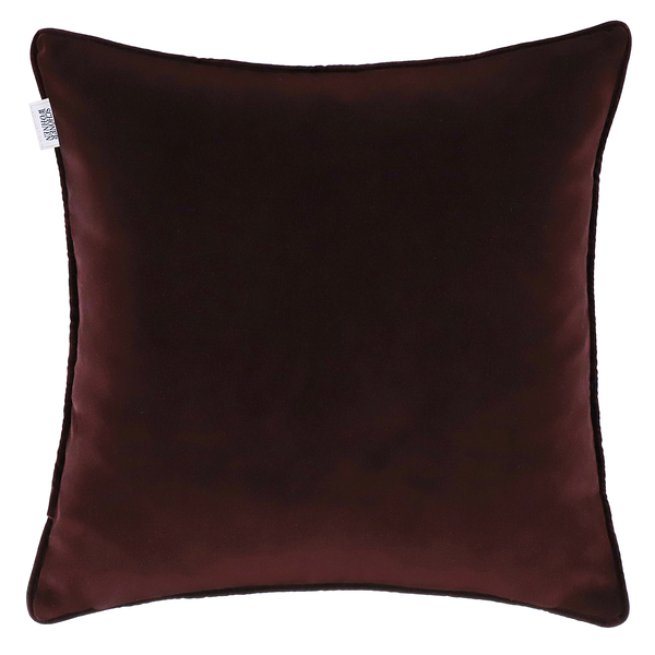 Kissenbezug Avenue - Baumwolle - 43 x 43 cm - Burgunderrot