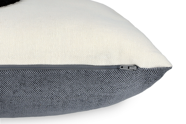 Kissenbezug Soon - Polyester / Baumwolle - 38 x 58 cm - Anthrazit