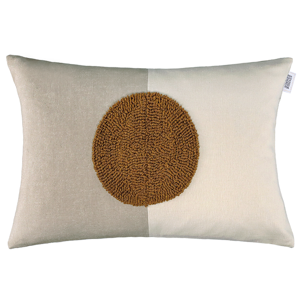 Kissenbezug Soon - Polyester / Baumwolle - 38 x 58 cm - Sand
