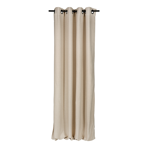 Ösenschal Fun - Polyester - 140 x 250 cm - Beige