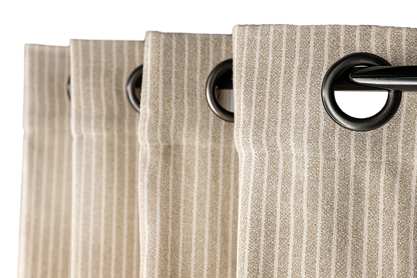 Ösenschal Fun - Polyester - 140 x 250 cm - Beige