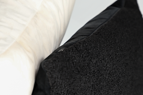 Kissenbezug Paddy - Polyester - 38 x 58 cm - Anthrazit