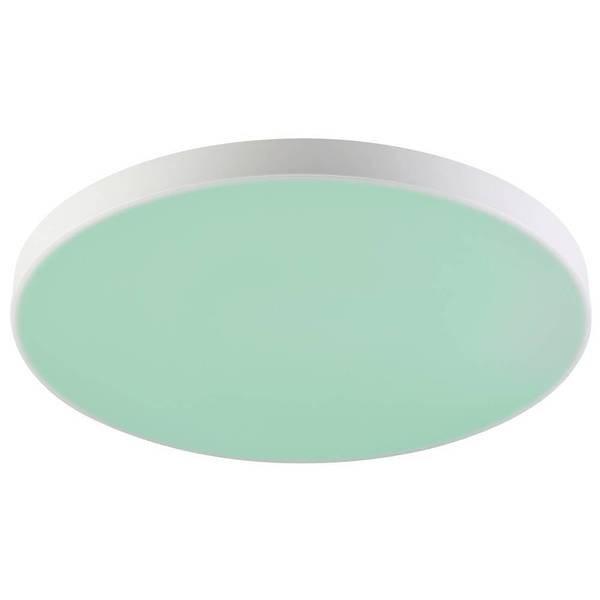 LED-Deckenleuchte Turcona-Z Rund - Aluminium / Kunststoff - Weiß - Durchmesser: 45 cm