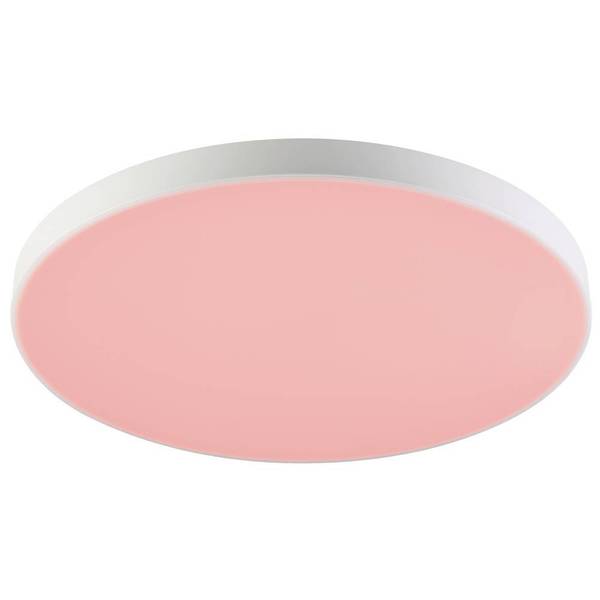 LED-Deckenleuchte Turcona-Z Rund - Aluminium / Kunststoff - Weiß - Durchmesser: 45 cm
