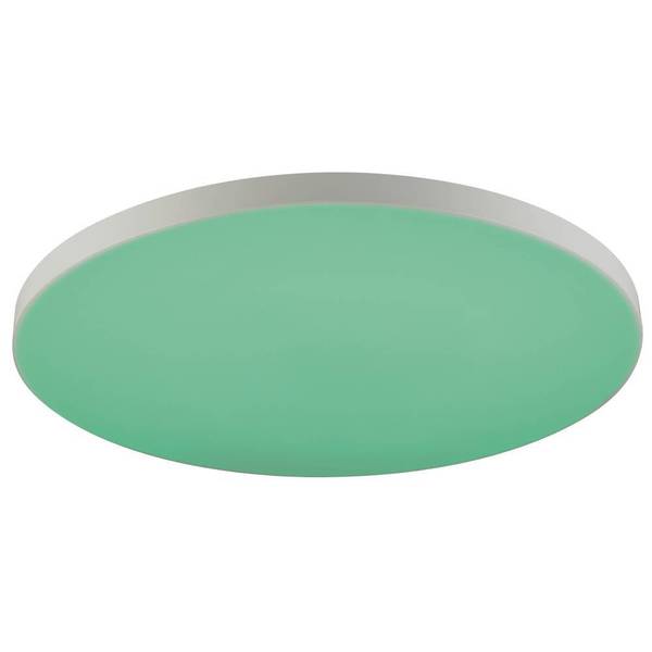 LED-Deckenleuchte Turcona-Z Rund - Aluminium / Kunststoff - Weiß - Durchmesser: 60 cm