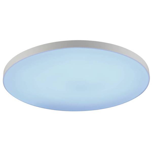 LED-Deckenleuchte Turcona-Z Rund - Aluminium / Kunststoff - Weiß - Durchmesser: 60 cm