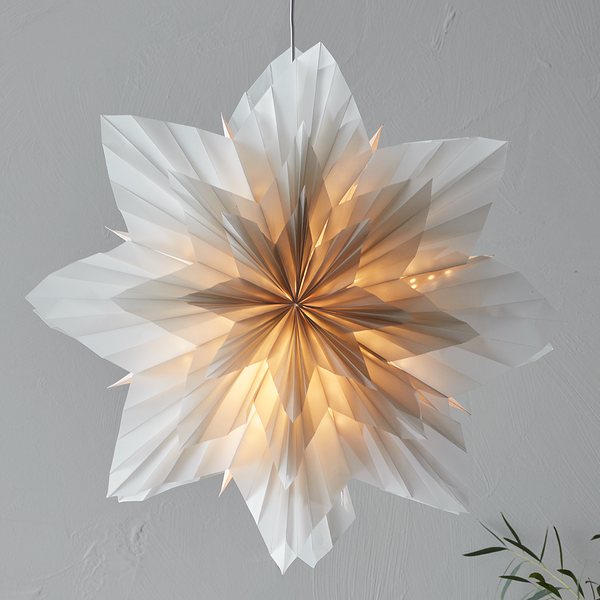 Hängestern Neela Typ A - Papier - Grau