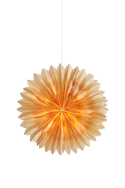 Hängestern Solina Typ A - Papier - Orange