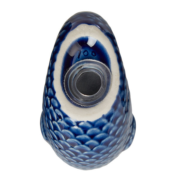 Salz & Pfefferstreuer SALT & PEPPER 2tlg - Dolomit /  Silikon - Blau
