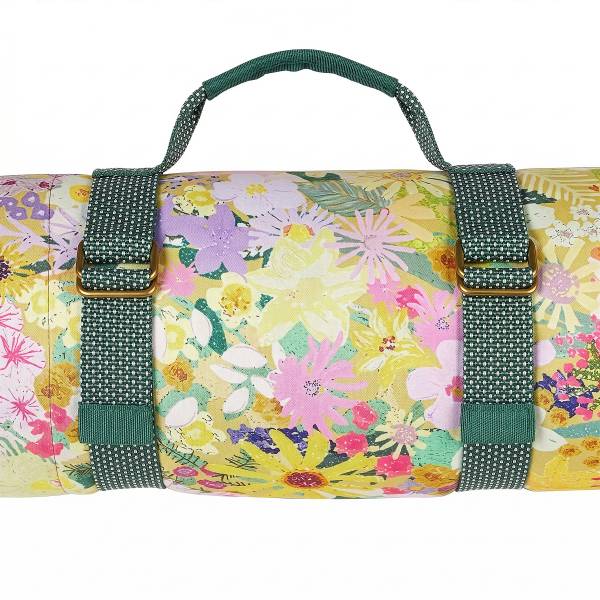 Picknickdecke PICNIC DELUXE Primavera - Baumwolle / Polyester - Mehrfarbig