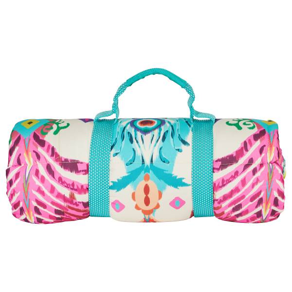 Picknickdecke PICNIC DELUXE Jungle - Baumwolle / Polyester - Mehrfarbig